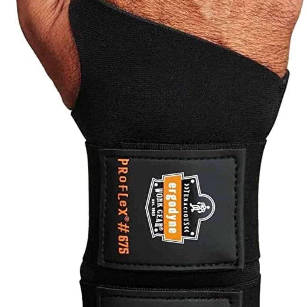 Ergodyne - 16623 ProFlex 675 Ambidextrous Double-Strap Wrist Support